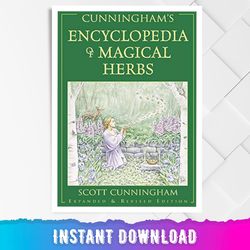 cunningham's encyclopedia of magical herbs (llewellyn's sourcebook series) (cunningham's encyclopedia series, 1)