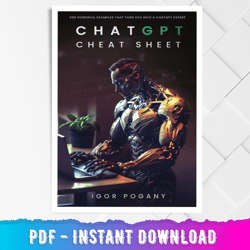 chatgpt cheatsheet: 400 powerful examples that turn you into a chatgpt expert