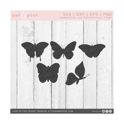 butterfly svg - butterflies svg - butterfly   butterfly silhouette - butterfly cut file - butterfly cricut - dxf