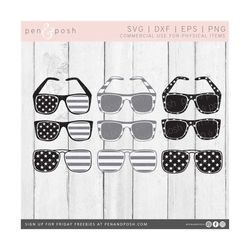 flag sunglasses svg - flag sunglasses clip art - sunglasses svg - sunglasses clip art - flag svg - dxf - 4th of july svg