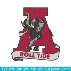 alabama crimson tide embroidery, alabama crimson embroidery, football embroidery, ncaa embroidery, sport design, ncaa43