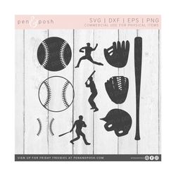 baseball svg - softball svg - baseball clipart - baseball dxf - baseball   - baseball bat  baseball glove  baseball