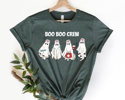 Halloween Nurse Shirt, Boo Boo Crew Shirt, Boo Shirt, Halloween Shirt, Funny Halloween Shirt, Cute Nurse Shirt, Ghost Nu