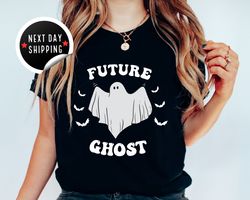 future ghost unisex t-shirt, trendy halloween shirt, festive, funny graphic tee