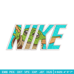 baby yota nike embroidery design, baby yota embroidery, nike design, logo design, logo shirt, digital download