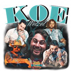 koe wetzel 90s bottleg vintage sublimation digital png dtf