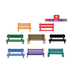 bench svg,bench  bundle,bench cut files for silhouette,  files for cricut, bench vector, svg, dxf, png, eps, bench desig