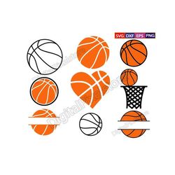 basketball svg,basketball bundle svg,basketball split svg,basketball heart svg,sport svg,basketball name frame,silhouett