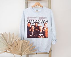 vintage nsync shirt , classic nsync tshirt sweatshirt hoodie , music shirt , boy band shirt