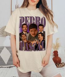 vintage pedro pascal shirt, actor pedro pascal homage shirt, pedro pascal narcos shirt, pedro pascal vintage sweatshirt,