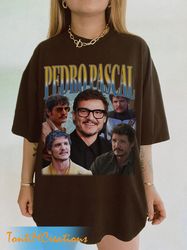 vintage pedro pascal shirt, pedro pascal sweatshirts 90s, pedro pascal hoodies, pedro pascal fan gifts, 90s vintage grap