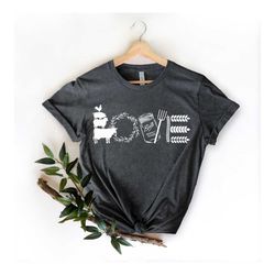 love farmhouse shirt, farm shirt, gift for farmer, farmhouse shirt, farmer wife shirt, gift for her, farmer wife gifts,