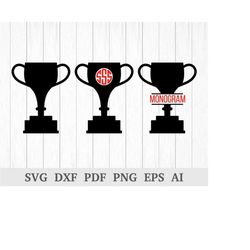 trophy svg, trophy clipart, trophy vector, awards svg, prize svg, winner svg, trophies svg, cricut & silhouette, dxf, ai