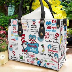 Dr Seuss bag and handbag, dr seuss gift, dr seuss shirt