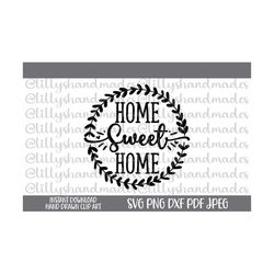 home sweet home svg, porch sign svg, farmhouse svg, welcome sign svg, welcome home svg, home decor svg, home sign svg, d