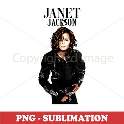 Janet Jackson MJ Style - Exclusive PNG Sublimation Digital Download