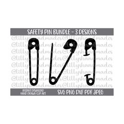 safety pin svg, safety pin png, safety pin clipart, safety pin vector, safety pin earrings svg, safety pin charm svg, ba