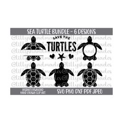 sea turtle svg bundle sea turtle png sea turtle clipart sea turtle vector save the turtles svg sea turtle monogram svg s