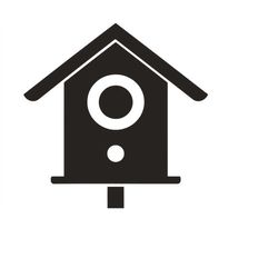 bird house svg webp design file bird house picture cut file dxf file for crafting clipart commercial use