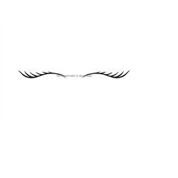 eyelashes instant download, eyelashes iron on svg, eyelashes dxf, eyelashes silhouette cut file