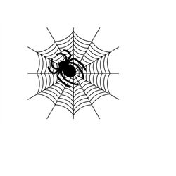 spider svg spider web svg halloween cutting file halloween clipart scrapbooking clip art svg dxf png