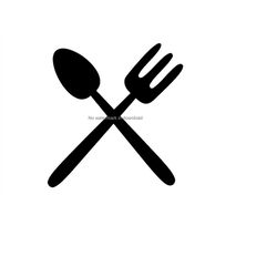 fork and spoon png, fork and spoon cutting cut files, fork and spoon dxf, fork and spoon svg bundle