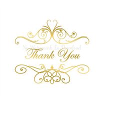 thank you jpg, thank you sticker image, thank you planner image, thank you gold textures, thank you gold clipart, thank