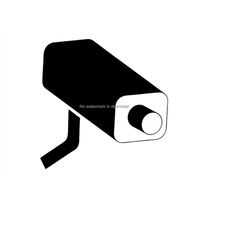 security camera svg cut files, security camera clip art, security camera files for silhouette, security camera cutting c