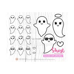 ghost svg,ghost svg bundle,halloween,tshirt,dxf,cute ghost,boo,spooky,png,cut file,cricut,silhouette,ghost clipart,insta