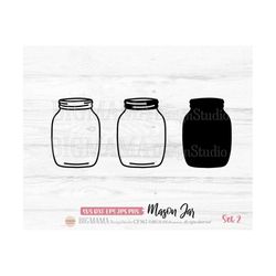 mason jars svg,mason bottle,glass jars,monogram frame,vase,name,outline,jars clipart,dxf,png,cricut,silhouette,instant d