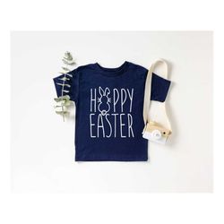 happy easter bunny shirt for kids, easter day gifts, easter toddler boy, easter for girls, cute easter bunny outfit, eas