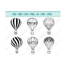 air balloon svg, hot air balloon svg, air balloon svg, adventure svg, ballon clipart, air cut file, air balloon outline