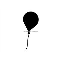 balloon svg cut file, balloon png clip art, balloon pdf image file, balloon cutting cut files, balloon svg vector, ballo