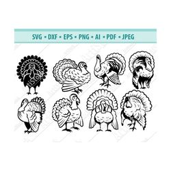 turkey svg, thanksgiving turkey svg, thanksgiving clip art, thanksgiving svg, thanksgiving clip art, autumn svg, silhoue