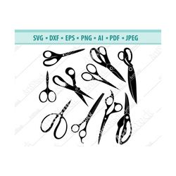 scissors svg bundle, scissors svg, scissors clipart, scissors cut files for silhouette, files for cricut, scissors vecto