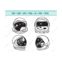 space helmet svg, cosmic svg, astronaut helmet png, astronaut svg, space svg, files for cricut, astronaut cut file, univ