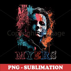 Vintage Halloween Sublimation PNG - Spooky Movies - Instant Digital Download for a Fun and Funny Gift