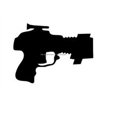 Laser Gun Svg Cutting File, Laser Gun Digital Download, Laser Gun Laser Svg, Laser Gun Silhouette cutting Svg, Laser Gun