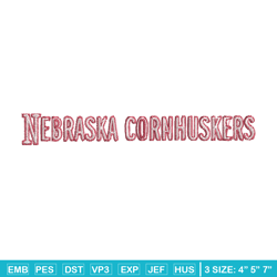 nebraska cornhuskers embroidery, nebraska cornhuskers embroidery, football embroidery design, ncaa embroidery. (28)