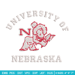 nebraska cornhuskers embroidery, nebraska cornhuskers embroidery, football embroidery design, ncaa embroidery. (30)