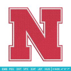 nebraska cornhuskers embroidery, nebraska cornhuskers embroidery, football embroidery design, ncaa embroidery. (9)