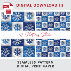 trendy christmas 3d inflated bubble puff design - seamless tileable pattern - digital paper - png 300 dpi