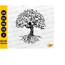 afro man tree svg | african american svg | black power svg | cricut silhouette cutting file printable clipart vector dig