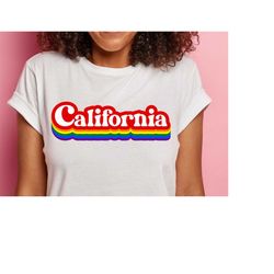 california pride retro svg  | california svg |gift idea |svg |png |jpg| instant digital download