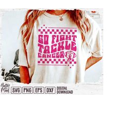 go fight tackle cancer svg, png, cancer awareness svg, pink out svg, cancer awareness shirt design, football svg, breast