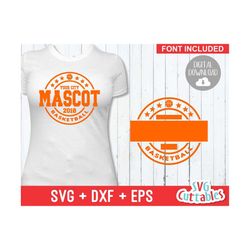 basketball svg - basketball template 008 - svg - eps - dxf - basketball team svg - silhouette - cricut cut file - svg fi