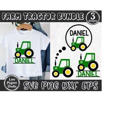 tractor svg, farm tractor svg, farm life svg, name frame svg, farmer svg, kids, monogram, baby shower, digital downlod p