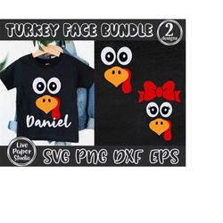 turkey svg, turkey face svg, funny thanksgiving svg, fall svg, shirt, png, dxf, files for cricut, kids, digital download