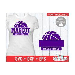 basketball svg - basketball template 003 - svg - eps - dxf - basketball team svg - silhouette - cricut cut file - svg fi