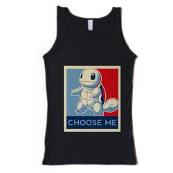 pokemon go choose me squirtle men&8217s tank top